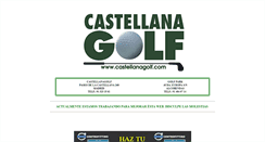 Desktop Screenshot of castellanagolf.com